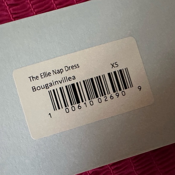 Hill House Ellie Nap Dress. Bougainvillea. XS. NWT. - Picture 4 of 4